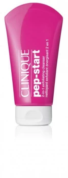 Image of Clinique Pep Start 2 in 1 Exfoliating Cleanser 125ml