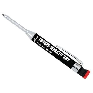 image of Markal TRADES-MARKER DRY Holder + 1 Graphite Refill