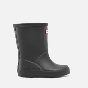 Image of Hunter Kids First Classic Wellington Boots - Black - UK 11 Kids