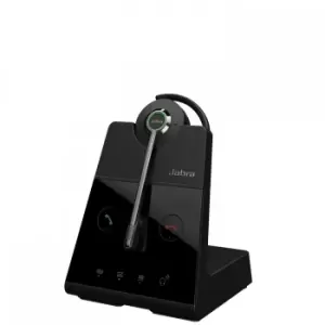 Image of Engage 65 Convertible - Headset - Ear-hook - Head-band - Office/Call center - Black - Monaural - Reject call - Answer/end call - Volume + - Volume -