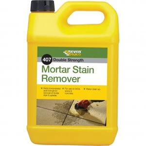 image of Everbuild 407 Mortar Stain Remover 5l