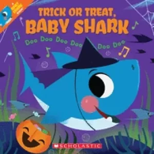 Image of trick or treat baby shark doo doo doo doo doo doo a baby shark book