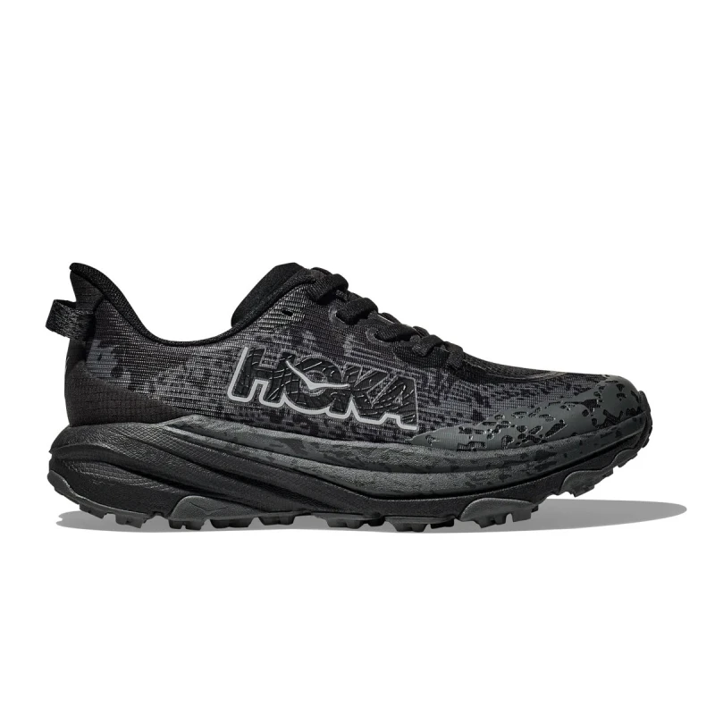 Image of HOKA Hoka Speedgoat 6 Junior Obsidian / Outer Orbit - Black / 3.5 / Standard
