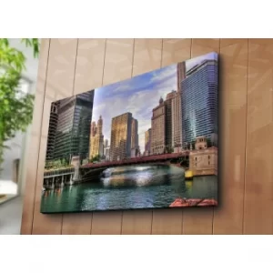Image of 70100C-049 Multicolor Decorative Canvas Painting