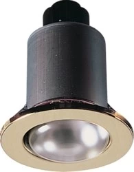 image of KnightsBridge R80 80W Fixed Downlight - Brass