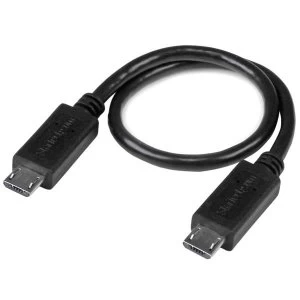 image of Usb Otg Cable Micro USB To Micro USB Mm 8 In.