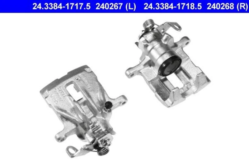 Image of ATE 24.3384-1717.5 Brake caliper without holder Brake Caliper (78)
