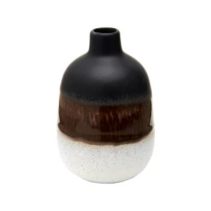 Image of Sass & Belle Mojave Glaze Black Vase
