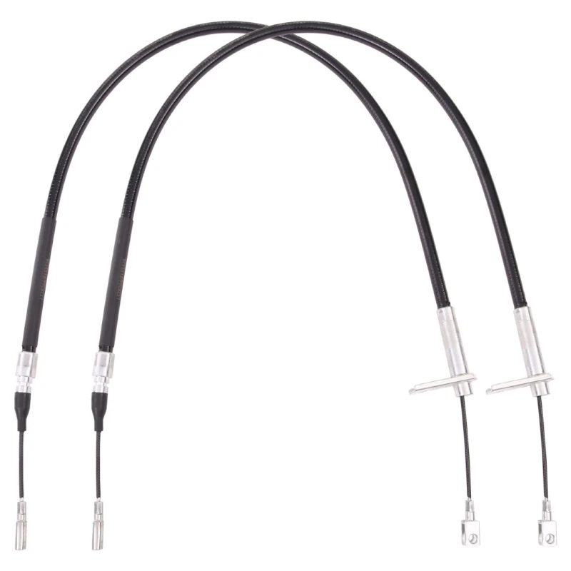 Image of RIDEX 124C1136 Brake Cable Rear, 1610/1100+1610/1100mm Cable,parking brake (124)
