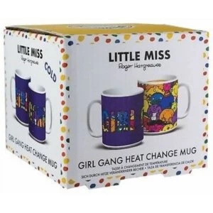 image of Mr. Men And Little Miss - Girl Gang Heat Change Mug