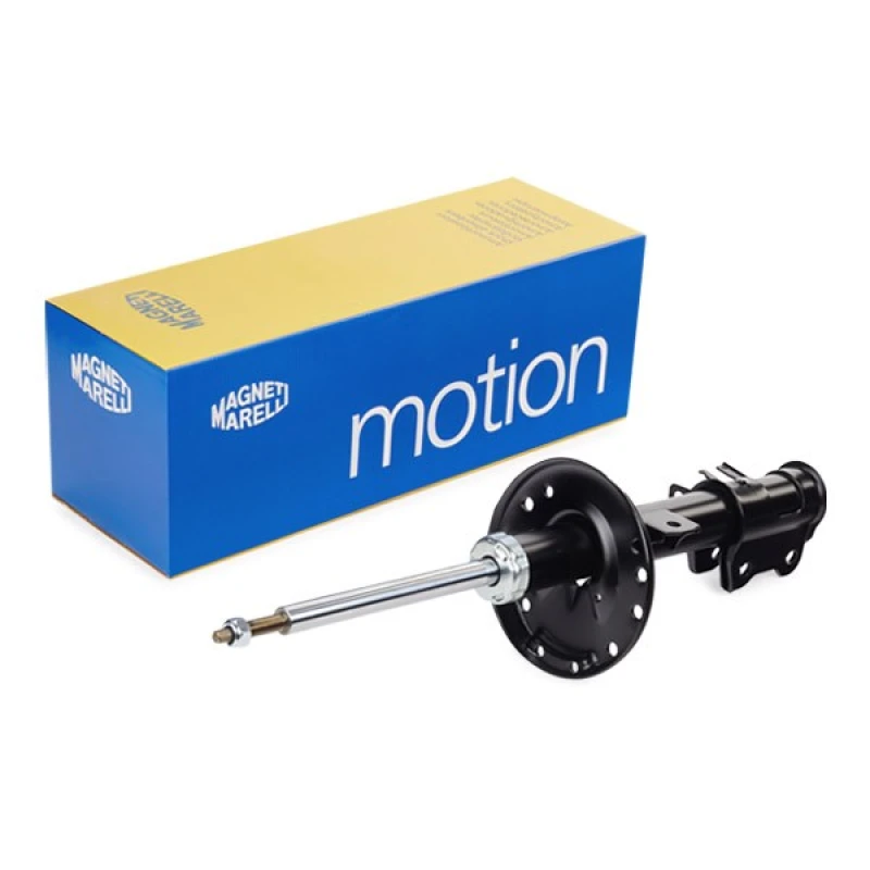 Image of MAGNETI MARELLI 352110070200 Shock absorber Front Axle Left, Gas Pressure, Twin-Tube, Suspension Strut, Top pin Shock Absorber (854)