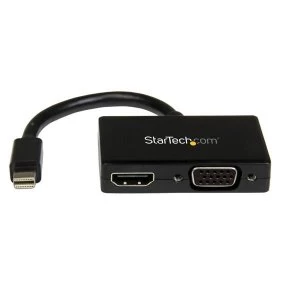 image of StarTech Travel Av Adapter 2 in 1 Mini Displayport To HDMI Or VIDA Converter