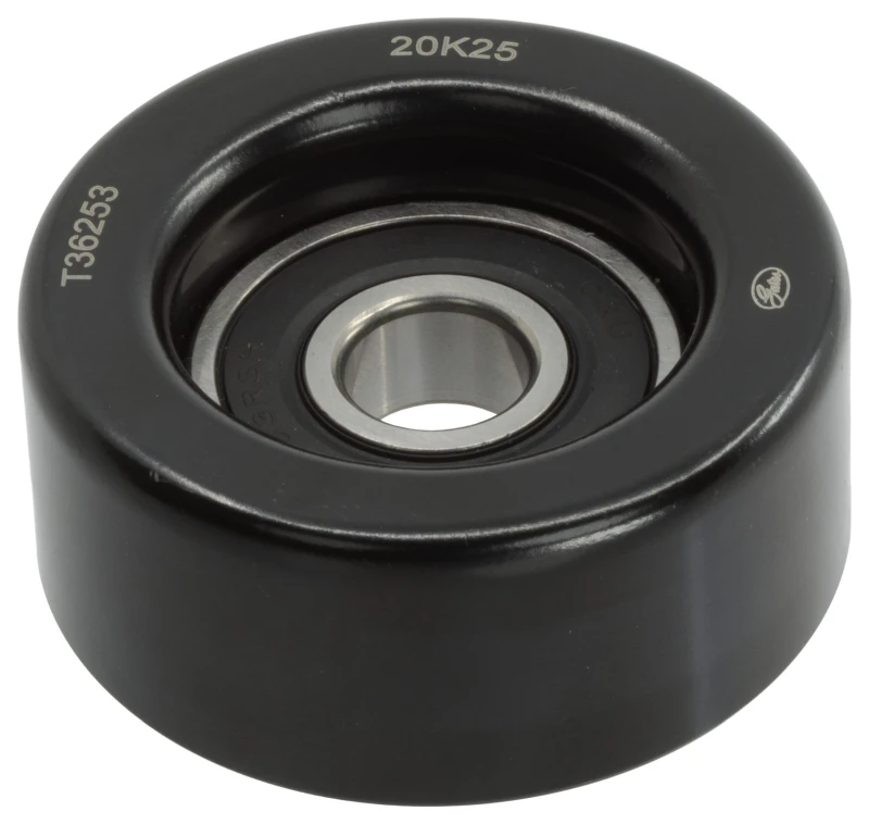 Image of GATES Deflection / guide pulley, V-ribbed belt GATES T36253