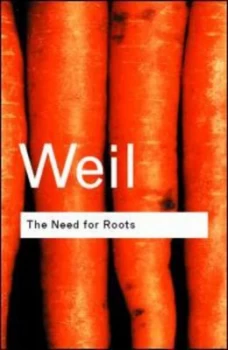 Image of The Need for Roots by Simone Weil Paperback