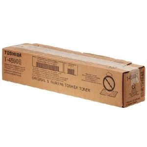 image of Toshiba T-4590 Black Laser Toner Ink Cartridge