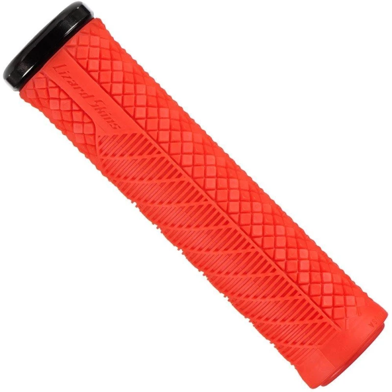 Image of Lizard Skins Single-Clamp Lock-On Charger Evo Fire Red unisex One Size