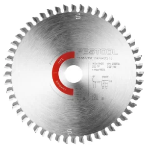 Image of Festool TS55 F Laminate Circular Saw Blade 160mm 160mm 52T 20mm