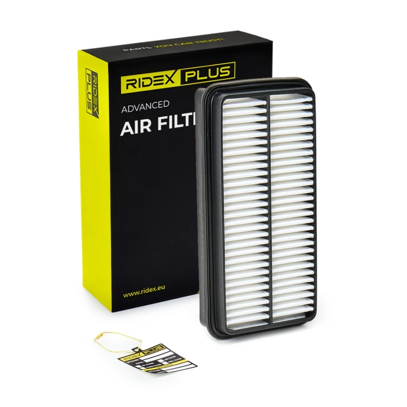 Image of RIDEX PLUS 8A0741P Air filter Filter Insert Air Filter (8)