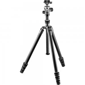 Image of Gitzo GK1545T 82TQD Series 1 Traveler Carbon Fiber Tripod with Center Ball Head