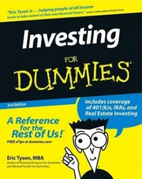Image of Investing for Dummies by Eric Tyson Paperback