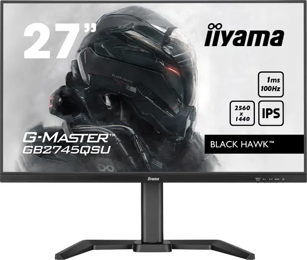 Image of iiyama G-Master 27" GB2745QSU-B1 Quad HD IPS Gaming LED Monitor