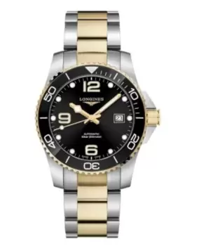 image of Longines HydroConquest Automatic Black Dial Steel Mens Watch L3.781.3.56.7 L3.781.3.56.7