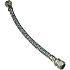 image of Wickes Flexible Tap Connector 15 x 12 x 300mm Pack of 6