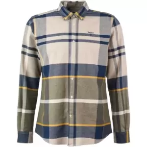 Image of Barbour Iceloch Tailored Fit Shirt - Green
