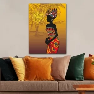 Image of 152375144_70100 Multicolor Decorative Canvas Painting