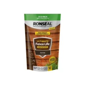 image of Ronseal Ultimate Fence Life Concentrate Dark Oak 950ml