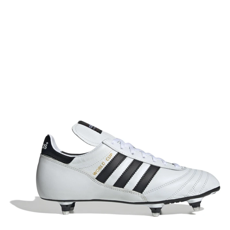 Image of adidas World Cup Football Boots Soft Ground - White White 7