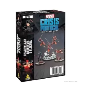 Image of Marvel Crisis Protocol Shadowland Daredevil and Elektra