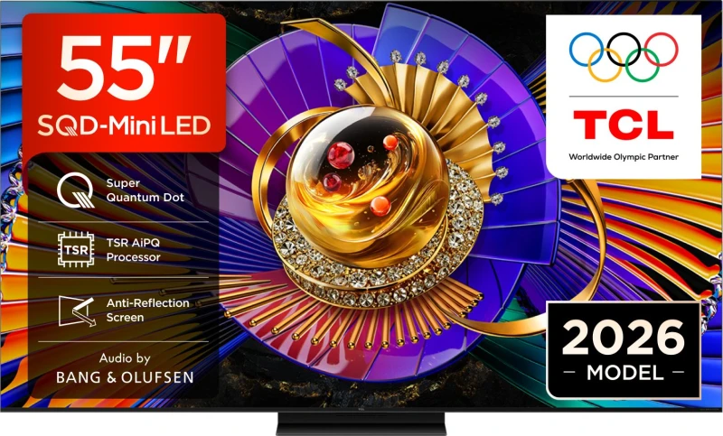 Image of TCL C7L 55" 4K Ultra HD MiniLED Smart Google TV [2026] - 55C7L-UK