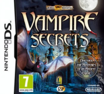 image of Hidden Mysteries Vampire Secrets Nintendo DS Game