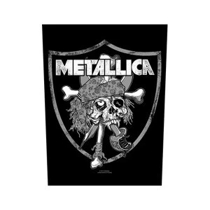 image of Metallica - Raiders Skull Back Patch