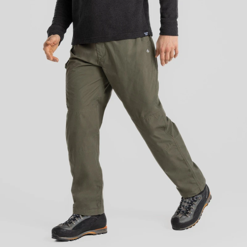 Image of Craghoppers NosiDefence 'Kiwi Classic' Hiking Trousers Green