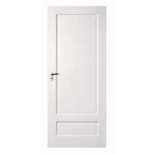 2 panel Primed White Internal Door H1981mm W686mm - main image