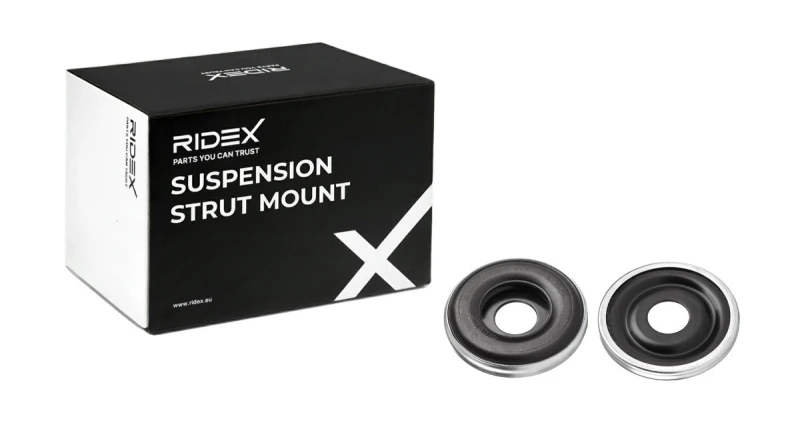 Image of RIDEX 1180S1158 Top strut mount Front Axle Suspension Strut Support Bearing (1180)