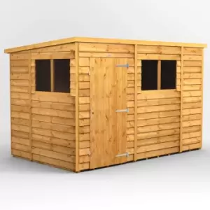 Image of 10X6 Power Overlap Pent Shed