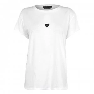 image of SET Heart T Shirt - White 100