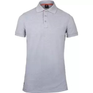 image of Helly Hansen Oxford Polo Shirts Grey Melang XL