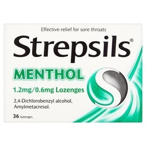 Image of Strepsils Menthol 36S