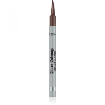 Image of L'oreal Unbelievabrow Micro Tattoo Ink Pen 108 Dark Brunette