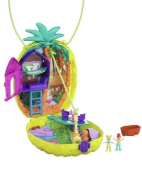 Image of Polly Pocket Polly & Lila Pinapple Safari Playset
