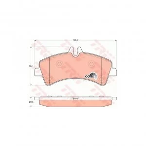 Image of Brake Pad Set TRW GDB1699