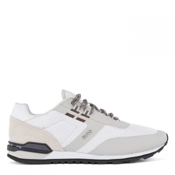Image of Hugo Boss Parkour Nylon Trainers White 120 Men