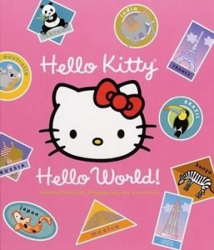 Image of Hello Kitty Hello World by Higashi Glaser Book