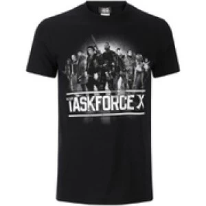 Image of DC Comics Mens Suicide Squad Taskforce X T-Shirt - Black