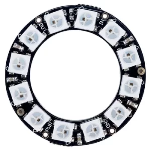 Image of Adafruit 1643 NeoPixel Ring 12 Addressable RGB LEDs