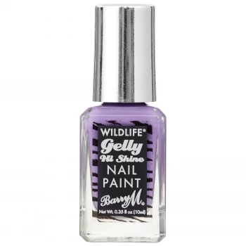 Image of Barry M Cosmetics Wildlife Nail Paint 10ml (Various Shades) - Native Purple
